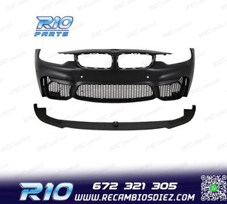 PARAGOLPES DELANTERO BMW F32 F33 F36 LOOK M4 PDC + SPOILER L