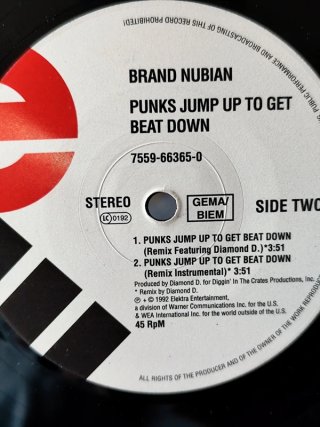 Vinilo Brand Nubian - Punks Jump Up To Get Beat Do
