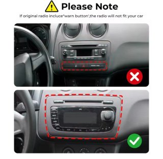 Pantalla 7" Seat Ibiza 6J 2009-2013 SIN ESTRENAR