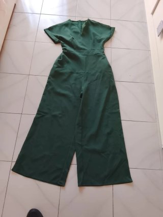 Tuta elegante donna verde