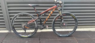 Scott Spark Talla M Montada en XT