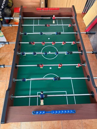 Futbolín Plegable Toplife 140x72x88 cm