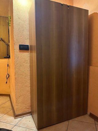 Set ufficio legno marrone