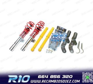 SUSPENSIÓN ROSCADA TA TECHNIX PARA VOLKSWAGEN VW CADDY 2003
