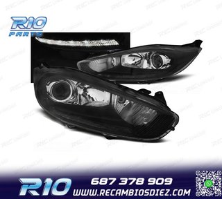 FAROS FORD FIESTA 12-17 LUZ DIURNA DLR FONDO NEGRO