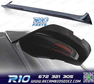 ALERON SPOILER VOLKSWAGEN VW GOLF 7 7.5 LOOK R-LINE NEGRO B