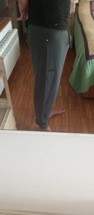 Pantalón chándal Boss Talla S Gris