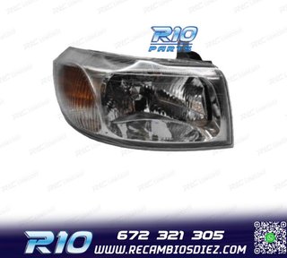 FARO DCH FORD TRANSIT 00-06 FONDO CROMO
