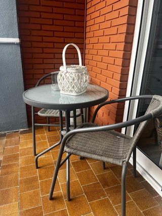 Mesa y 2 Sillas Balcón