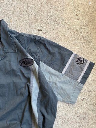Camicia Harley Davidson Uomo Grigia Vintage a