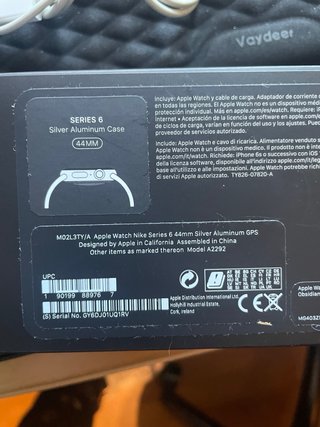 Apple Watch Nike 6 44mm GPS