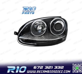 FARO IZQ XENON VOLKSWAGEN VW GOLF 5 GTI 03-08 FONDO NEGRO