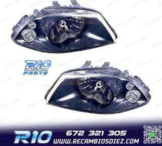 FAROS PARA SEAT IBIZA 6L 02-09 CORDOBA 02-10 H4
