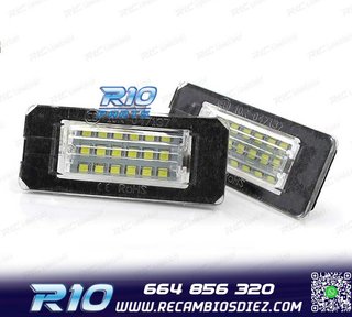 LUCES DE MATRÍCULA LED PARA MINI COOPER 06-10