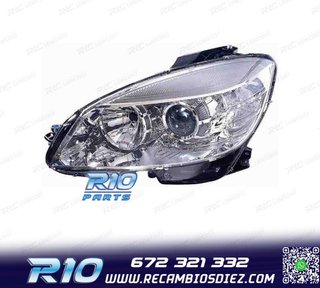 FARO IZQ PARA MERCEDES W204 C CLASS 07-10
