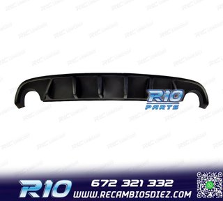 DIFUSOR VOLKSWAGEN VW GOLF 6 08-12 LOOK GTI O---O