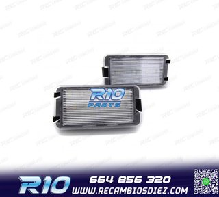 LUCES DE MATRÍCULA LED SEAT 97-09