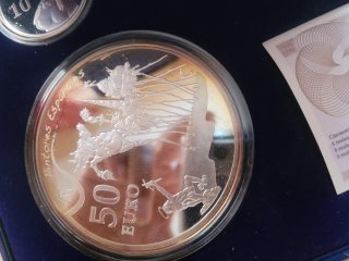 Serie Plata Pintores Españoles- Salvador Dalí 2009