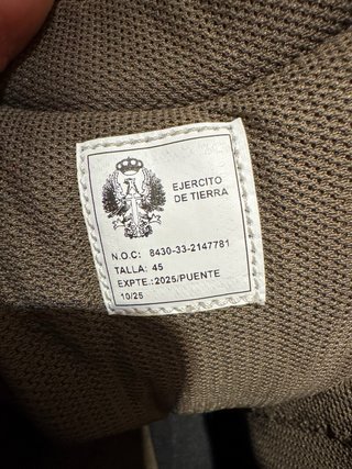 Botas Ligeras Ejército 45