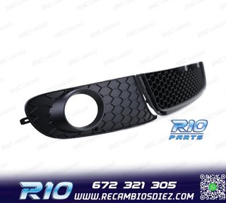 REJILLAS PARAGOLPES VOLKSWAGEN VW GOLF 6 08-12 NEGRO