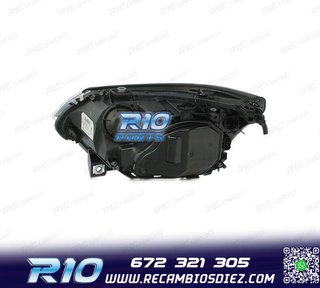 FARO BI-XENON BMW E60 05-07 OJO DE ANGEL FONDO NEGRO DCH