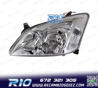 FARO IZQ PARA TOYOTA COROLLA HATCHBACK 3 5P 01-04