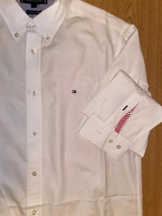 Camisa Tommy Hilfiger Blanca Hombre