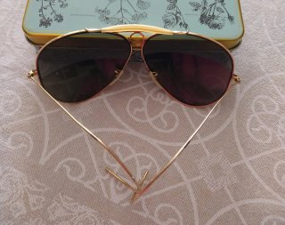Occhiali Ray-Ban Unisex Anni '70 Oro
