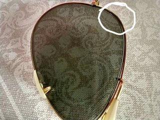 Occhiali Ray-Ban Unisex Anni '70 Oro