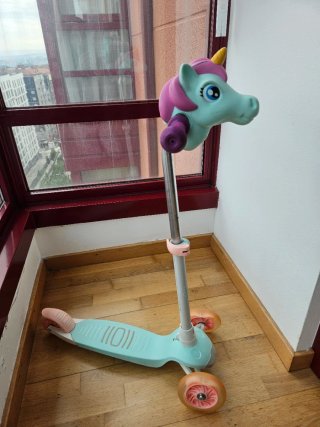 Patinete infantil unicornio Oxelo