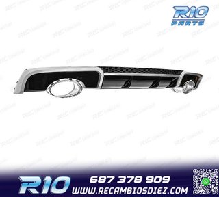 DIFUSOR AUDI A3 8V 12-16 LOOK RS3 + COLAS ESCAPE