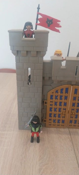 Playmobil,castillo,lote,medievales,fortaleza