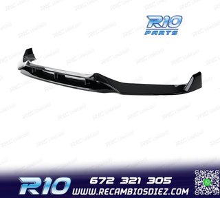 SPOILER LIP BMW X5 F15 12-18 LOOK M PERFORMANCE NEGRO BRILLO