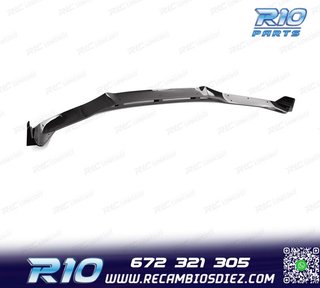 SPOILER LIP BMW X5 F15 12-18 LOOK M PERFORMANCE NEGRO BRILLO