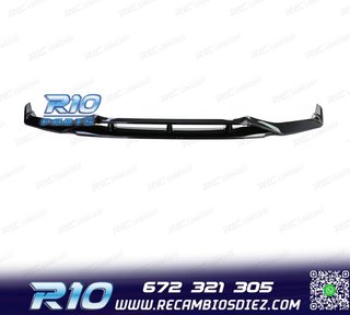 SPOILER LIP BMW X5 F15 12-18 LOOK M PERFORMANCE NEGRO BRILLO