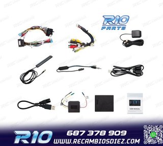 RADIO GPS ANDROID 13 PARA VOLKSWAGEN VW SEAT SKODA TOURAN 7"