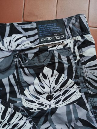 Boardshort RRD Tropical Grigio/Rosa Fluo Taglia 31