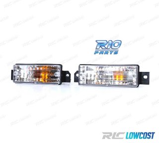 INTERMITENTES FRONTALES BMW E30 87-93 FONDO CROMO