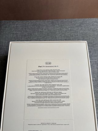 iPad 7ª Gen Wifi 32GB Oro rosa