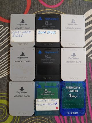 Memory Card PS1 PS2