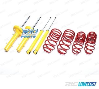 KIT SUSPENSIÓN DEPORTIVA PARA FIAT