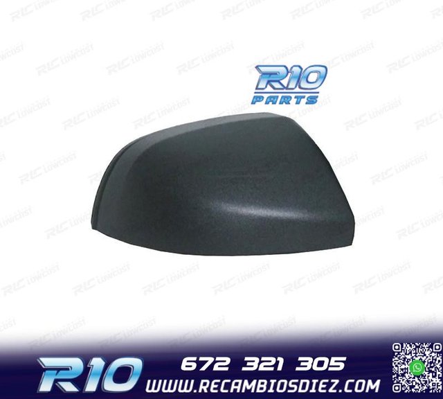 CARCASA ESPEJO DERECHO MERCEDES VITO W447 14-23 NEGRO