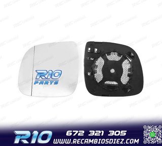 CRISTAL ESPEJO + BASE IZQUIERDO AUDI Q7 06-09