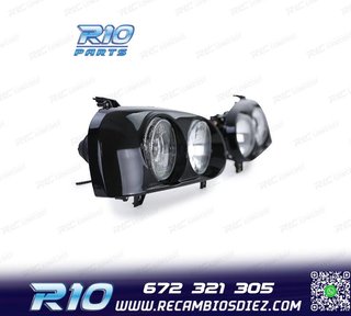 FAROS DOBLES VOLKSWAGEN VW GOLF 3 NEGRO