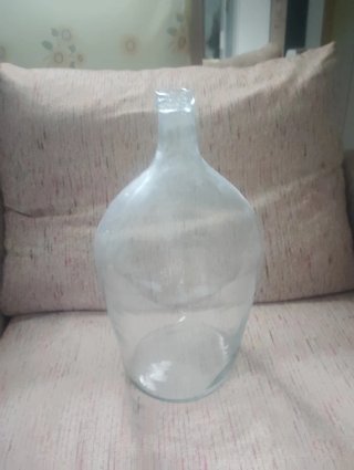 Jarrón de cristal 10L