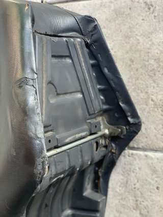 Asiento Yamaha SR 250 Negro