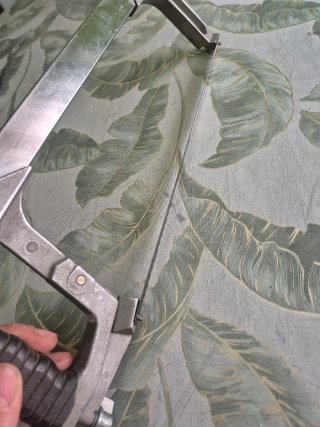 Arco Sierra Palmera + Hoja Zebra Würth