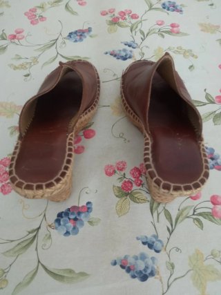 Sandalias de verano de cuero