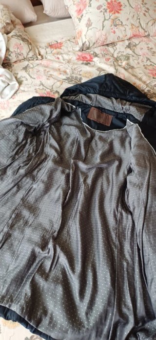 Anorak de invierno mujer azul marino