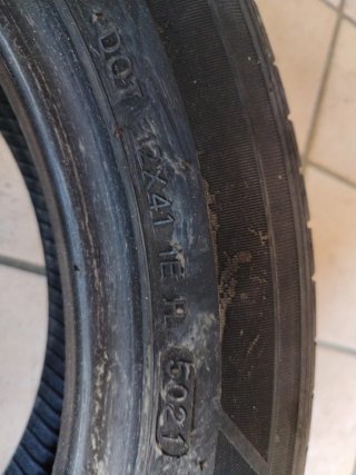 Gomma per Toyota Aygo pneumatico ha kook 165x60r15